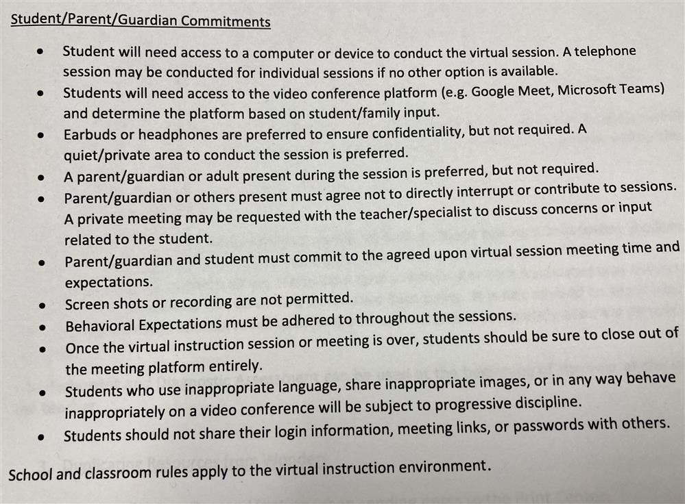 Distant Learning Syllabus